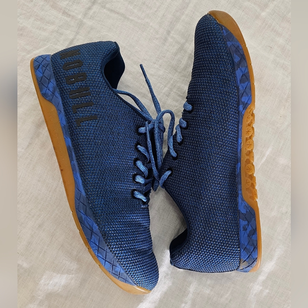 NOBULL Blue Gum Trainers with Superfabric - women's 11 mens 9.5